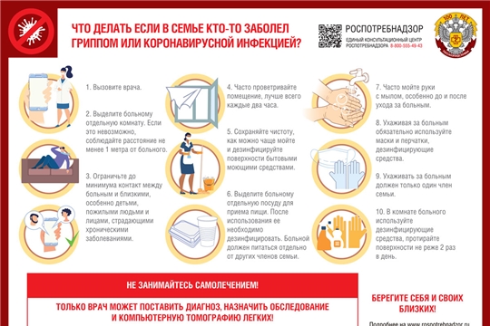 Что делать, если в семье кто-то заболел гриппом или коронавирусной инфекцией