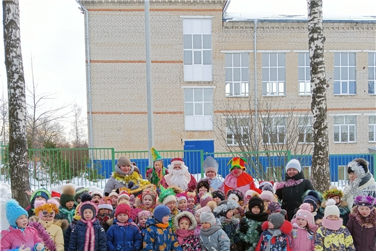 Новогоднее шествие.