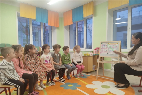 В старшей группе "Золотой петушок" прошло тематическое занятие на тему «Антитеррор»