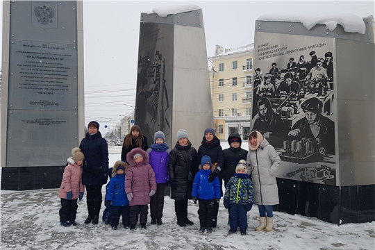 "Живые уроки" для дошколят: Чебоксары - город трудовой доблести