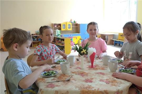 Летнее меню в детском саду