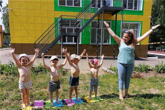 Закаливание детей в летний период