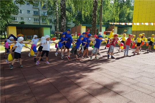 Спортивный флешмоб "Я люблю Чебоксары!"
