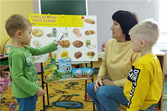 Беседа "Полезные кисломолочные продукты"