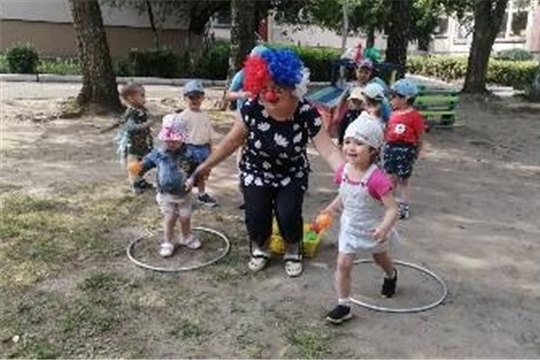 Спортивные развлечения в детском саду