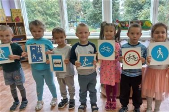 В рамках Месячника безопасности дорожного движения в детском саду проходят мероприятия