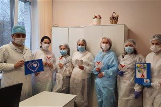 Воспитанники ДОУ участники акции "Спасибо врачам!"
