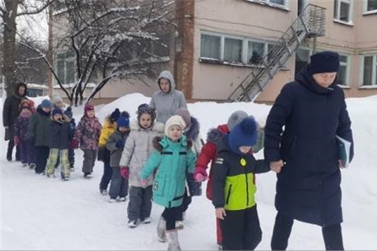 Тренировочная эвакуация воспитанников