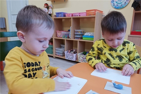 Лепка из соленого теста "Кит"