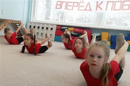 Состоялось отчетное занятие по дополнительной образовательной услуге "Детский фитнес"