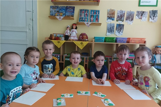 Завершился курс по дополнительной образовательной услуге лепки из соленого теста "Ловкие ладошки"