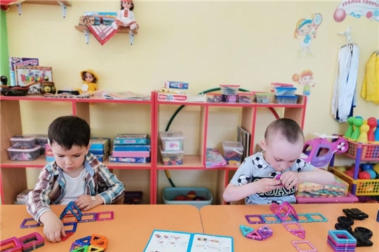 Для ребят прошло заключительное занятие по дополнительной услуге "Конструирование"