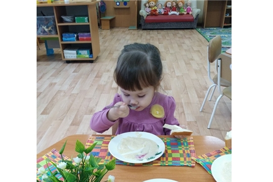 Молочная каша на завтрак