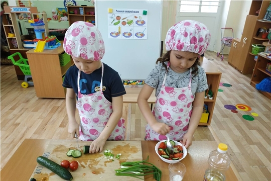 Продуктивная деятельность "Овощной салат"