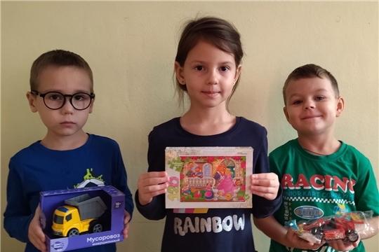 Воспитанники детского сада активные участники акции "Подари игрушку другу"