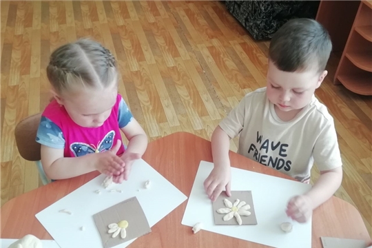 "Ромашка" в рамках ДПУ "Волшебное тесто"