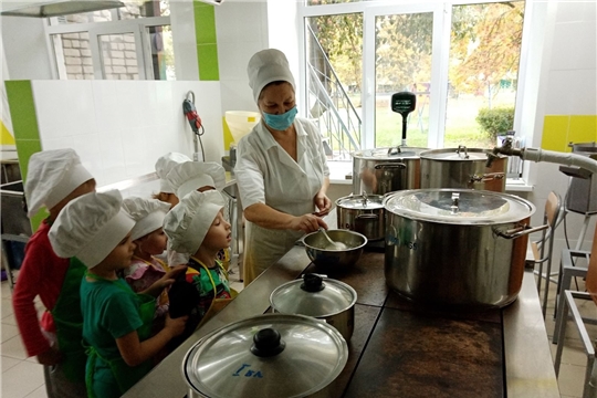 Экскурсия на пищеблок