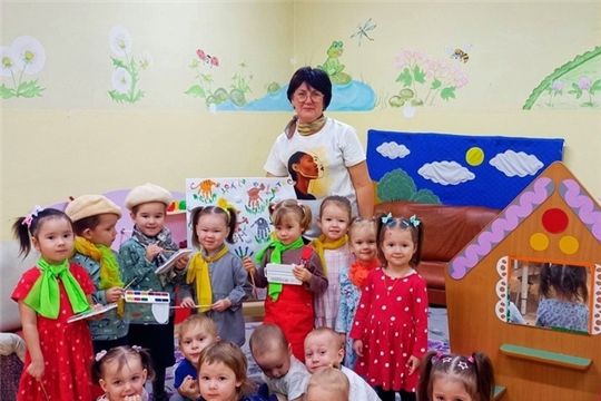  Международный День художника. Коллективный шедевр "Детки в клетке"