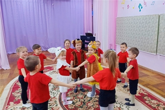Театрализованные игры в рамках муниципального проекта "Волшебный мир театра"