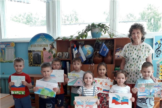 Рисунки ко Дню России