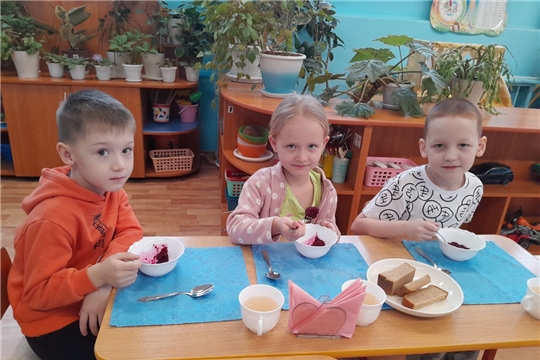 "Дошкольникам о пользе свекольных блюд"