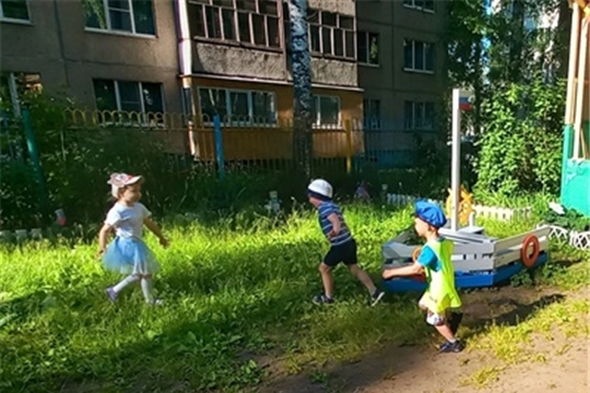 Подвижные игры для детей.