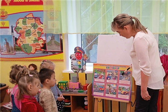 Правила дорожного движения в детском саду.