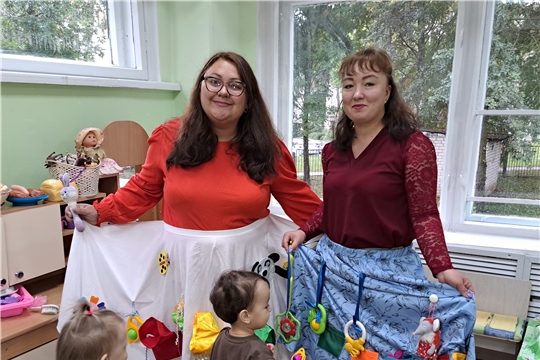 Использование сенсорной адаптационно-дидактической юбки в период адаптации детей