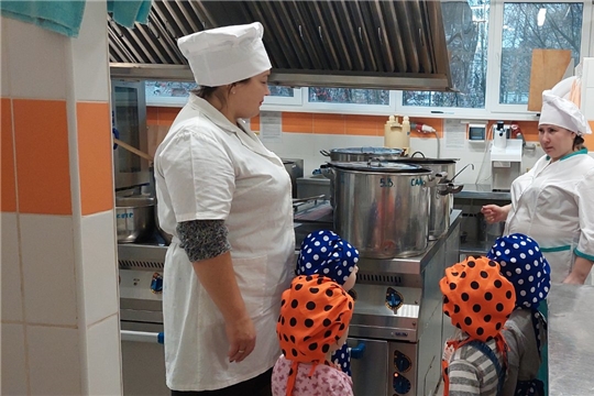Экскурсия на пищеблок