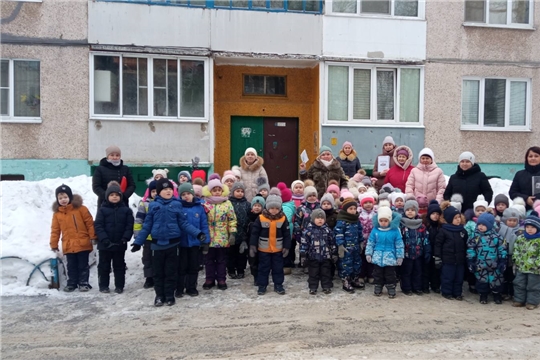 Тренировочная эвакуация воспитанников и сотрудников детского сада