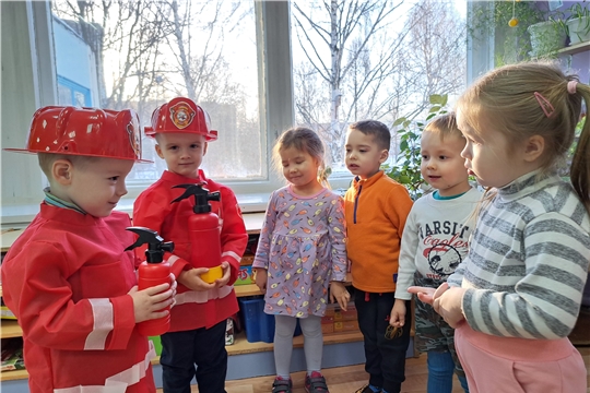 Знакомство с профессией пожарного