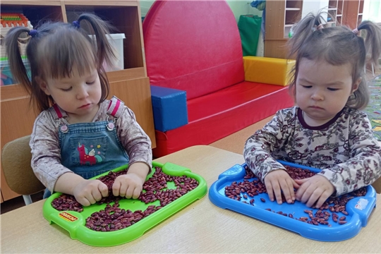 Игры с фасолью 