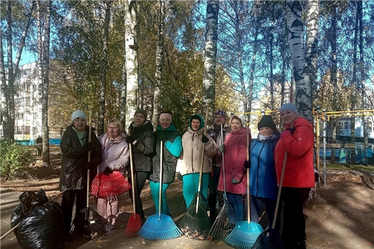 Экологический субботник на Аллее Искусств