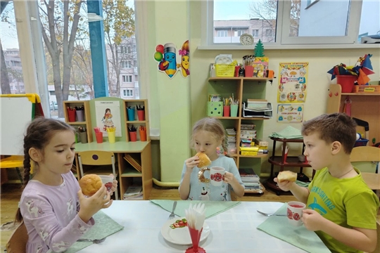 Выпечка в детском саду