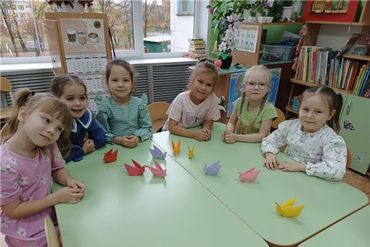 Занятия в кружке «Бумажная фантазия» 