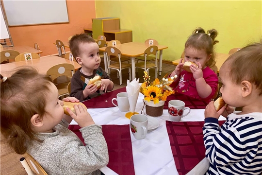 Выпечка в детском саду