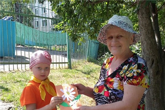 Присоединяемся к Акции «Я дарю тебе ромашку»