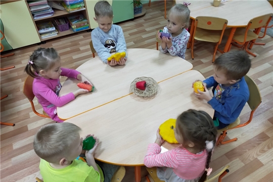 "Овощная" неделя в группе "Малинки"
