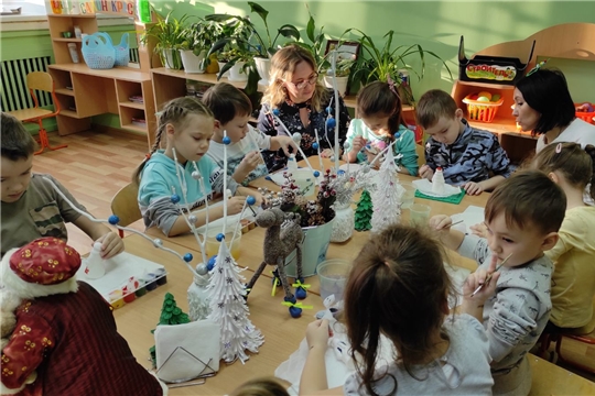 Музейное занятие "Зима-чародейка"