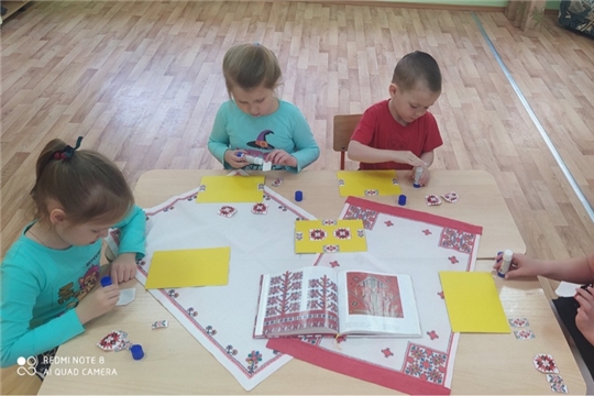Чувашская народная вышивка