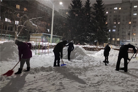 Расчистка снега