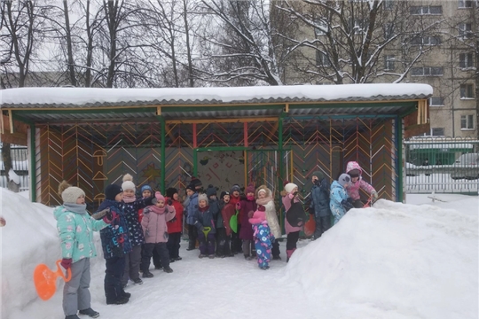 Выросла наша горка