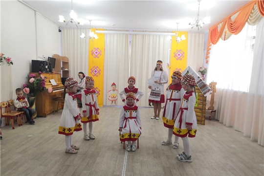 Неделя чувашской культуры в 9 группе
