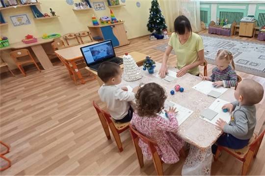 Отчетное занятие кружка по тестопластике «Тили-тили-тесто»
