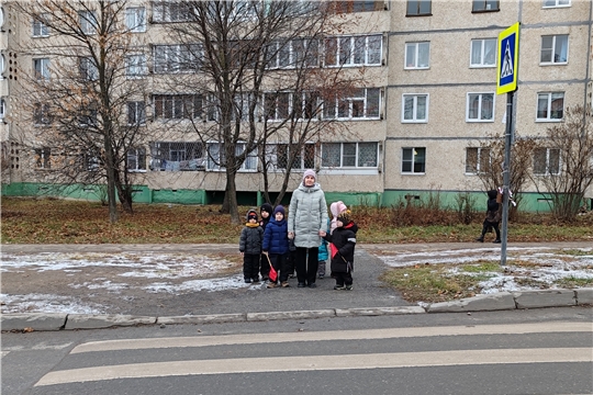 Экскурсия к пешеходному переходу.