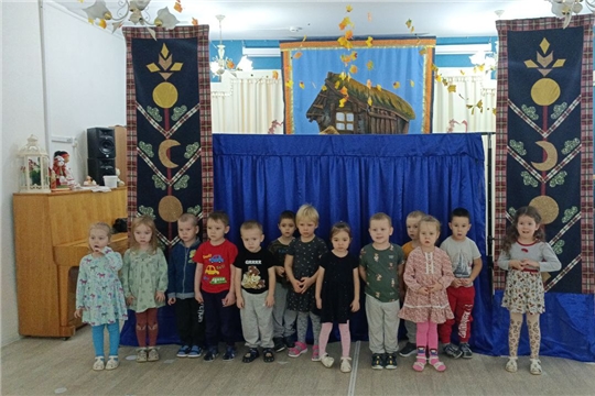 Театр "Сказка о рыбаке и рыбке".  