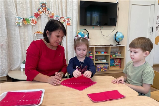 Учимся складывать салфетки