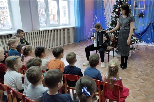 «Рождественская встреча»  с учащимися музыкальной школы