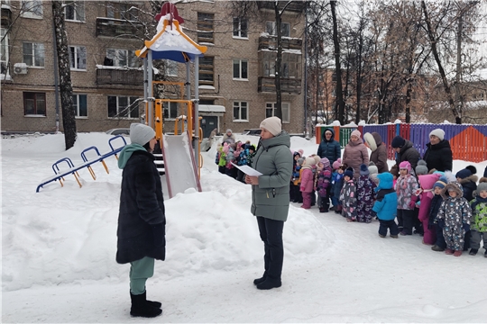 В детском саду прошла тренировочная эвакуация на случай пожара