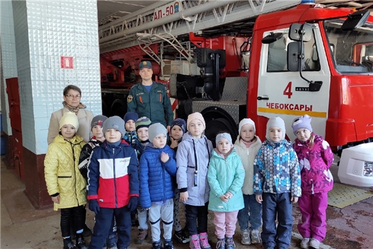 Экскурсия в пожарную часть